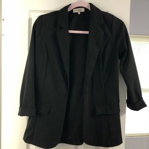 Suit jacket black